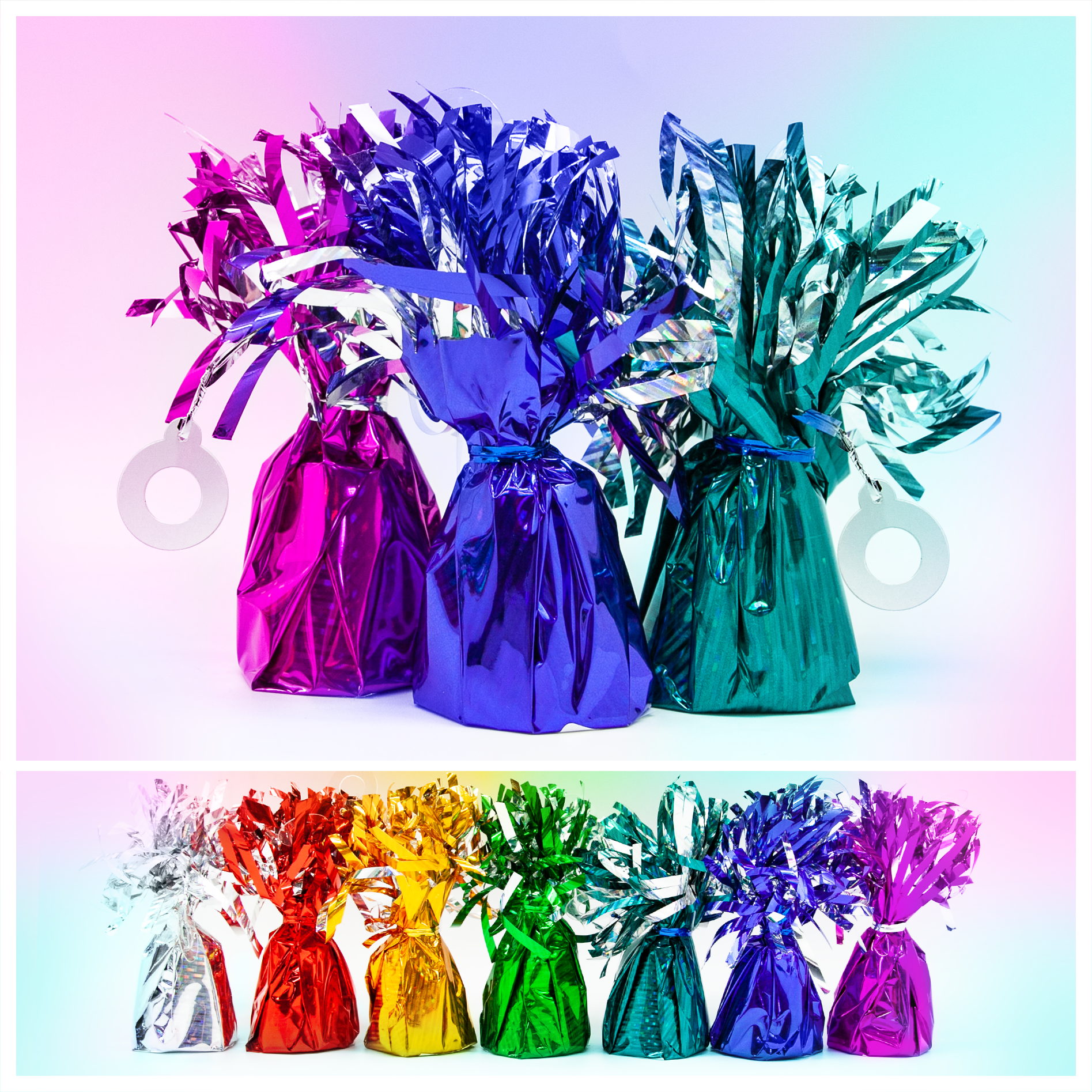 Грузик Конус, Красный, Металлик, 12 шт.