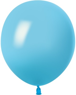 Шар (18''/46 см), Голубой, пастель, 10 шт.