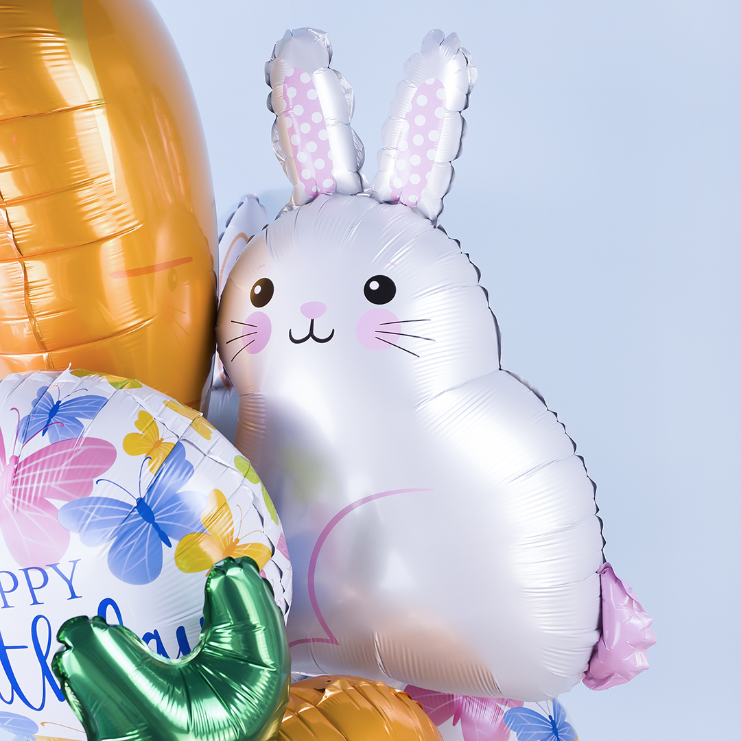 Шар (28''/71 см) Фигура, Милый зайка, 1 шт.