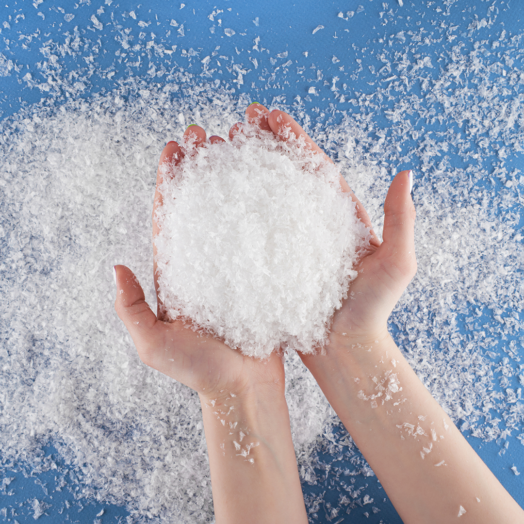 Конфетти Снег, Белый, 100 г.