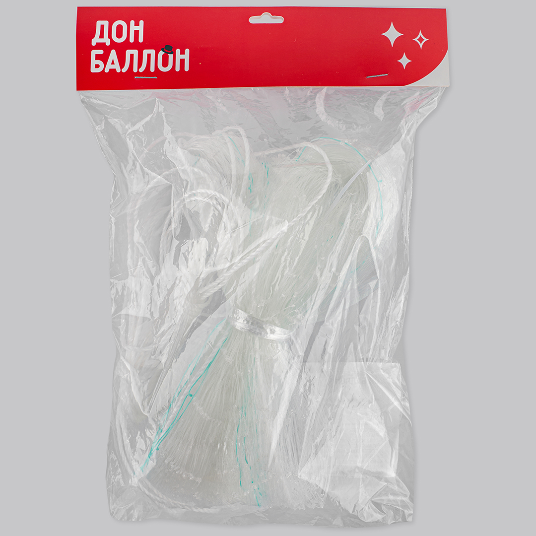 Сетка для сброса/запуска, на 100 шаров, леска, ПЭ, 1 шт.