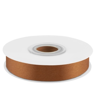 Лента атласная (1,2 см*22,85 м) Карамельный, 1 шт.