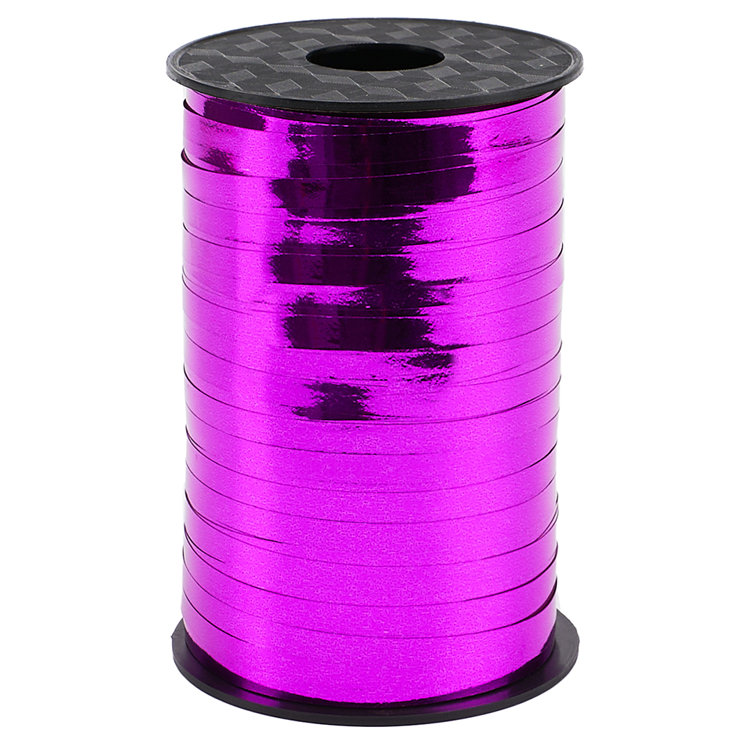 Лента полипропиленовая (0,5 см*250 м) Фуше, Металлик, 1 шт.