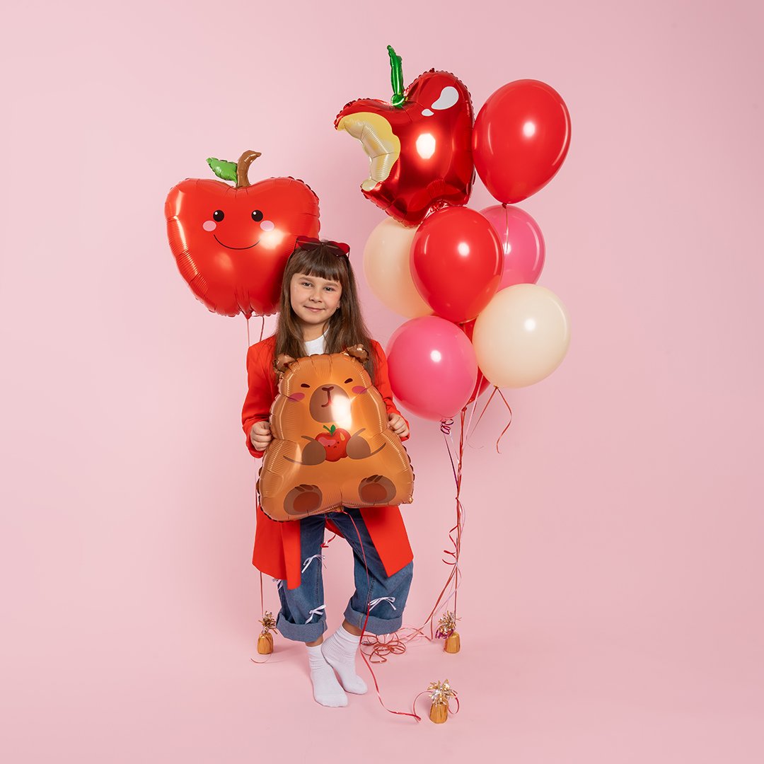 Шар (21''/53 см) Фигура, Яблоко, 1 шт.