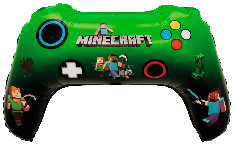 Шар (27''/69 см) Фигура, Геймпад, Пиксели, 1 шт. в уп.