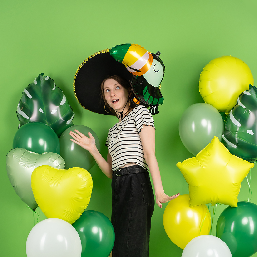 Шар (23''/58 см) Фигура, Тукан (надув воздухом), 1 шт.