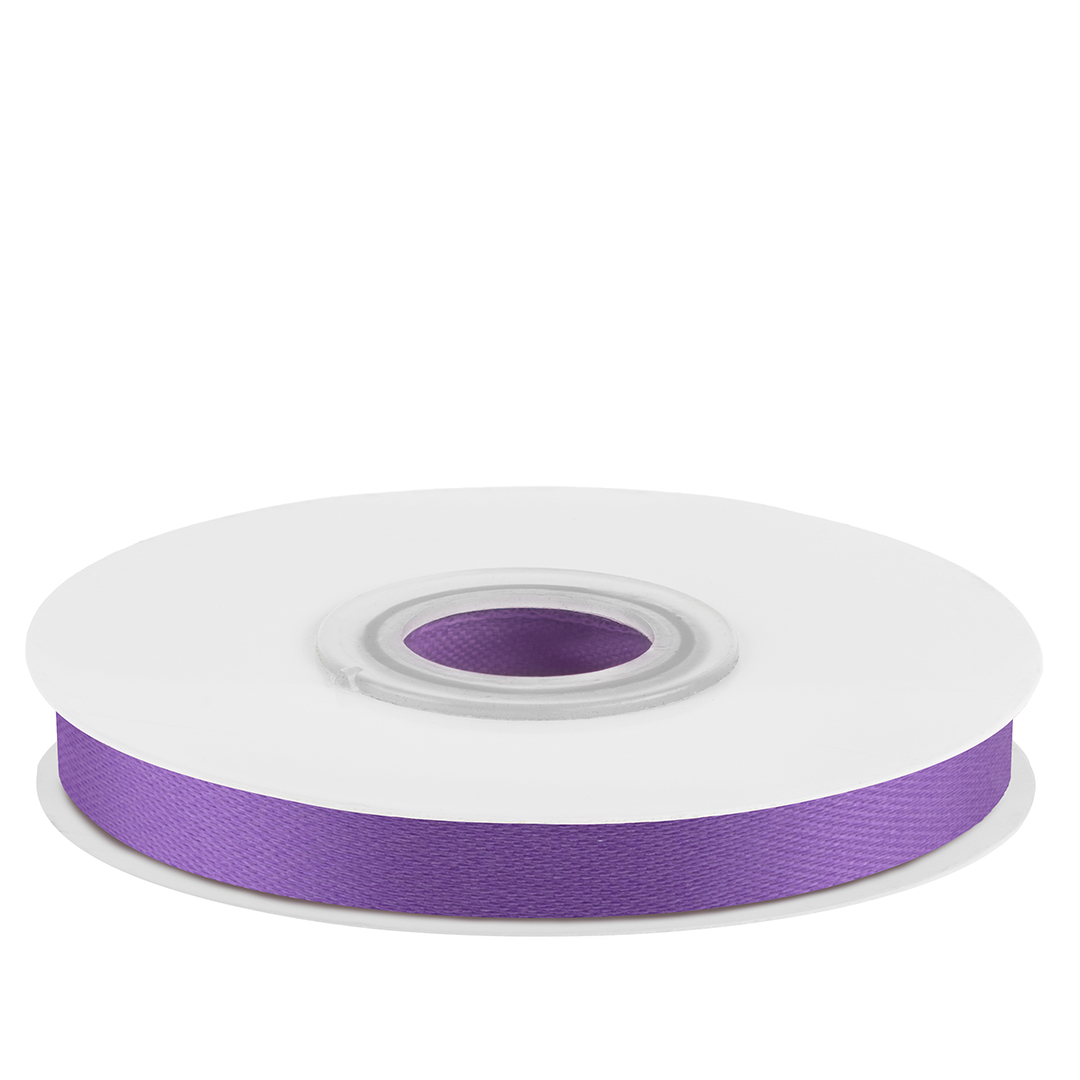 Лента атласная (0,7 см*22,85 м) Лаванда, 1 шт.