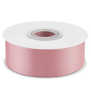 Лента атласная (2,5 см*22,85 м) Розовое Золото, 1 шт.
