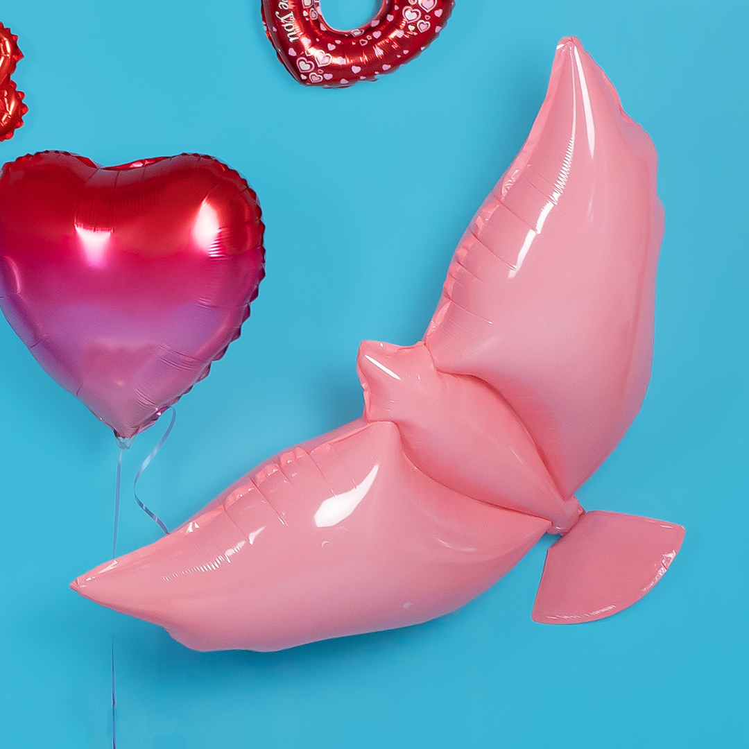 Шар (41''/104 см) Фигура, Голубь, Розовый, 1 шт.