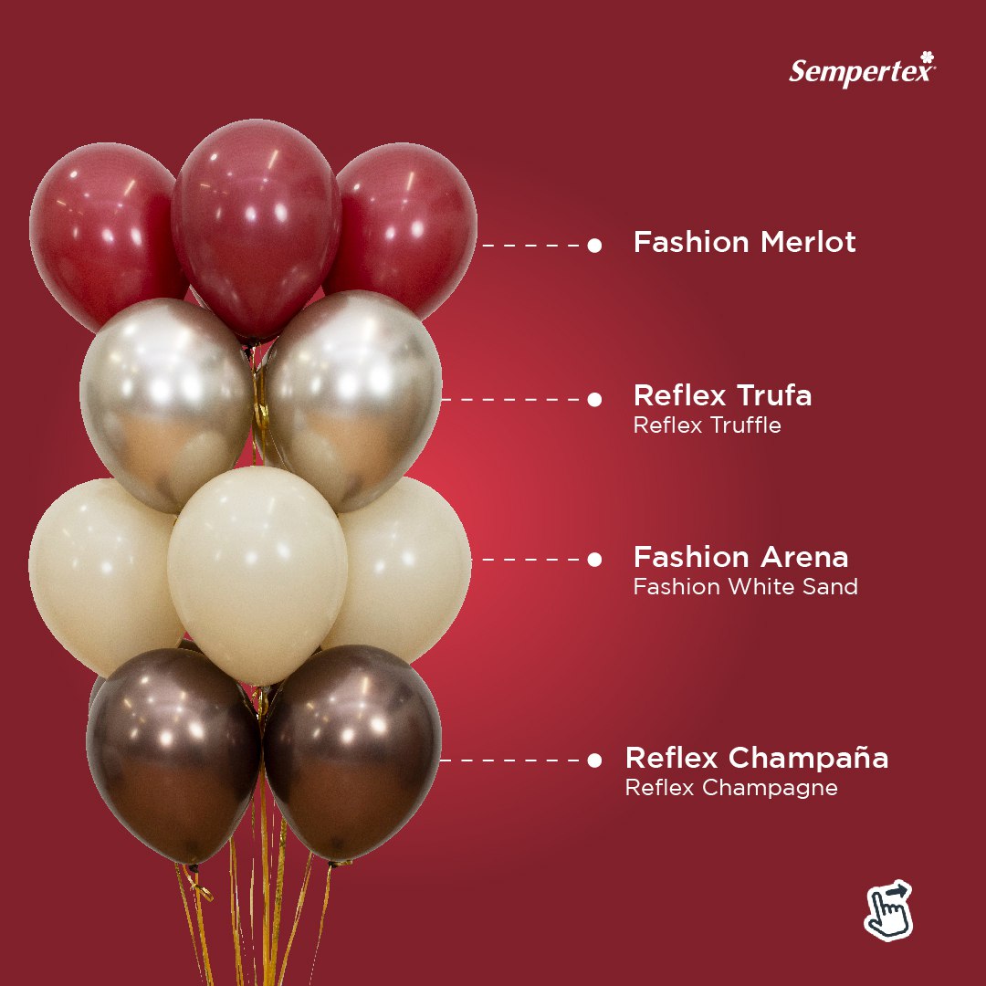 Шар (12''/30 см), Мерло (018), пастель, 12 шт.