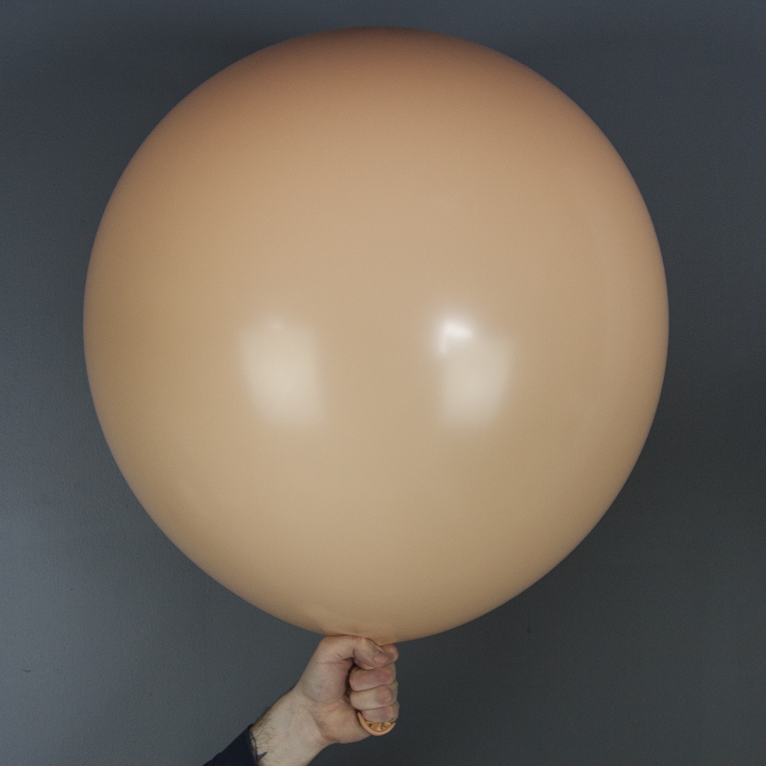 Шар (36''/91 см), Бежевый, пастель ретро, 1 шт.