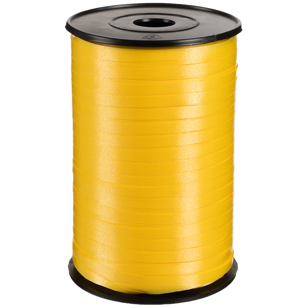 Лента полипропиленовая (0,5 см*500 м) Желтый, 1 шт.