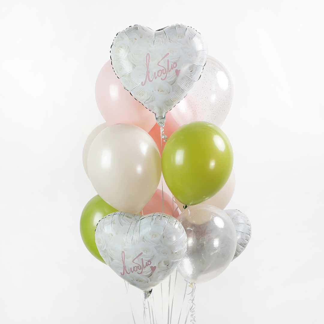 Шар (12''/30 см), Белый песок, пастель ретро, 100 шт.