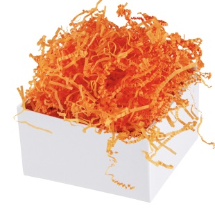 Наполнитель для коробок, пергамент, Оранжевый, 50 г.