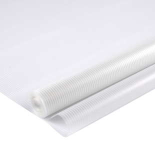 Упаковочная матовая пленка 45мкм (0,6*8,5 м) Полоса, Белый, 1 шт.