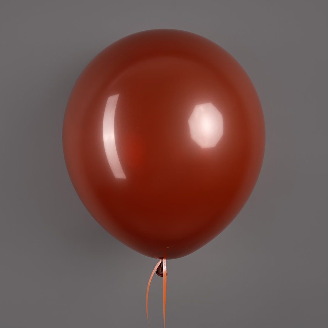 Шар (12''/30 см), Кофейный, пастель ретро, 100 шт.