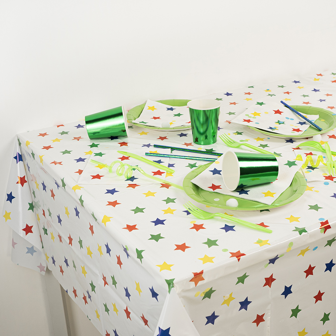 Стаканы (250 мл) Зеленый, Металлик, 6 шт.