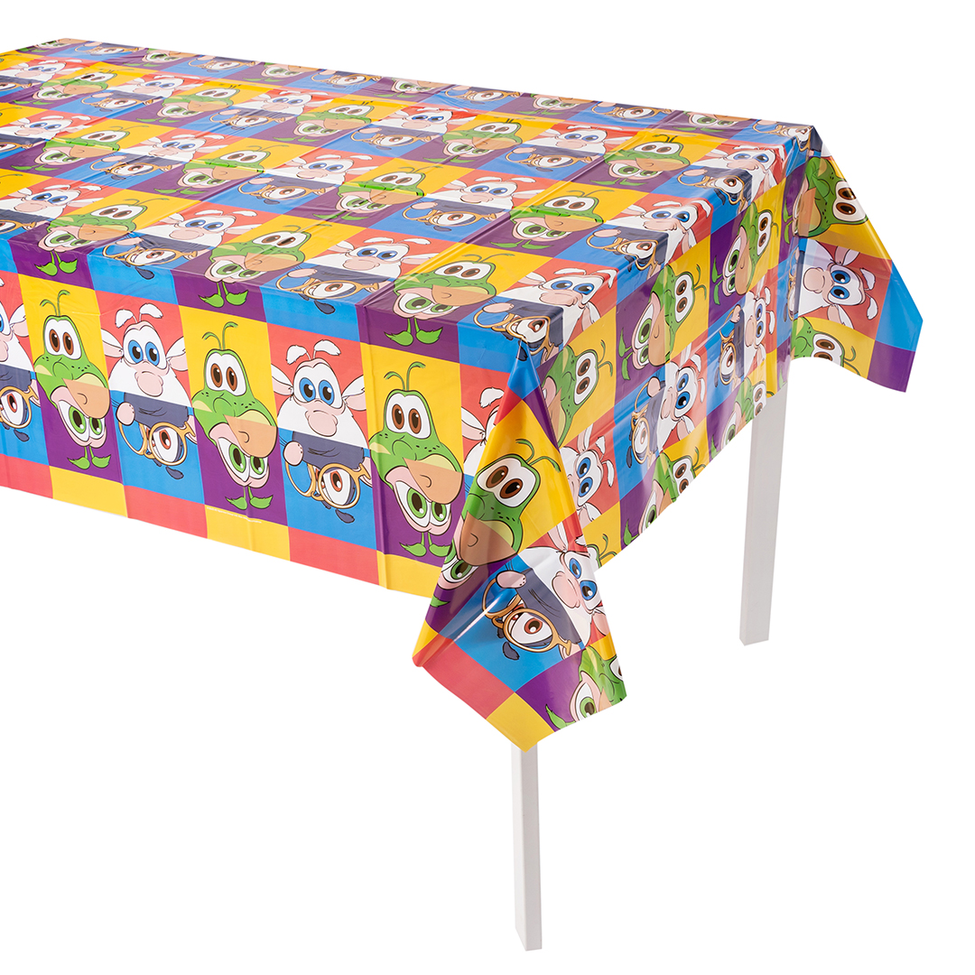 Скатерть одноразовая, Буба, 120*180 см, 1 шт.