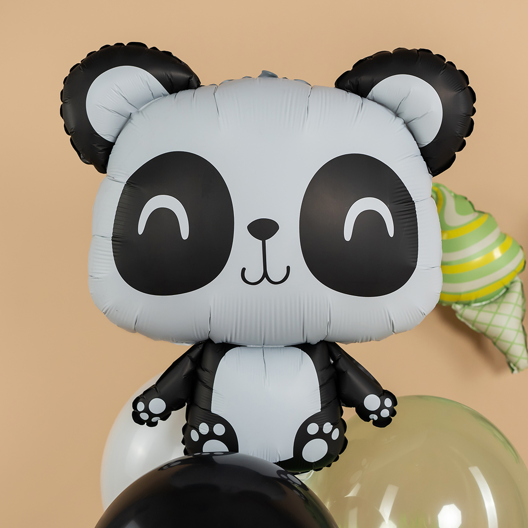 Шар (28''/71 см) Фигура, Маленькая панда, Сатин, 1 шт.