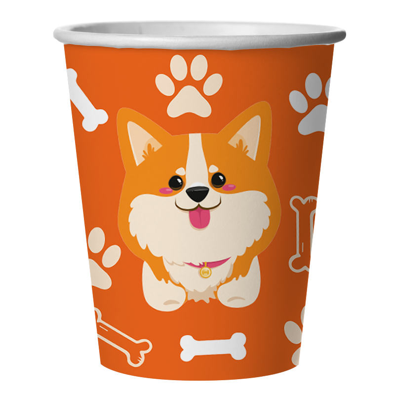 Стаканы (250 мл) Корги, 6 шт.