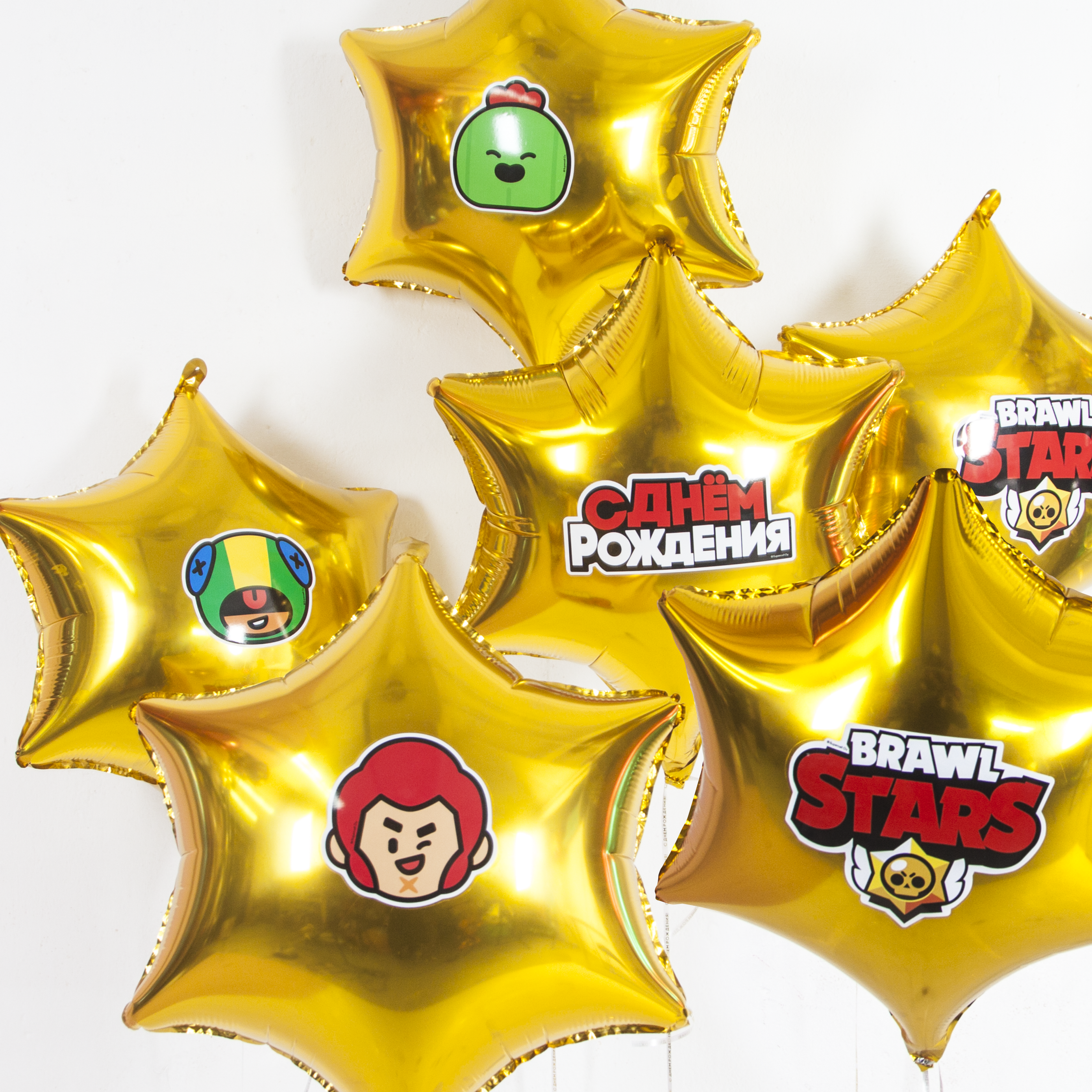 Наклейки Game Party, 27,5*38 см, 5 шт.