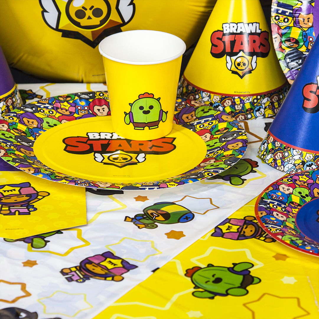 Скатерть одноразовая, Game Party, Желтый, 120*180 см, 1 шт.