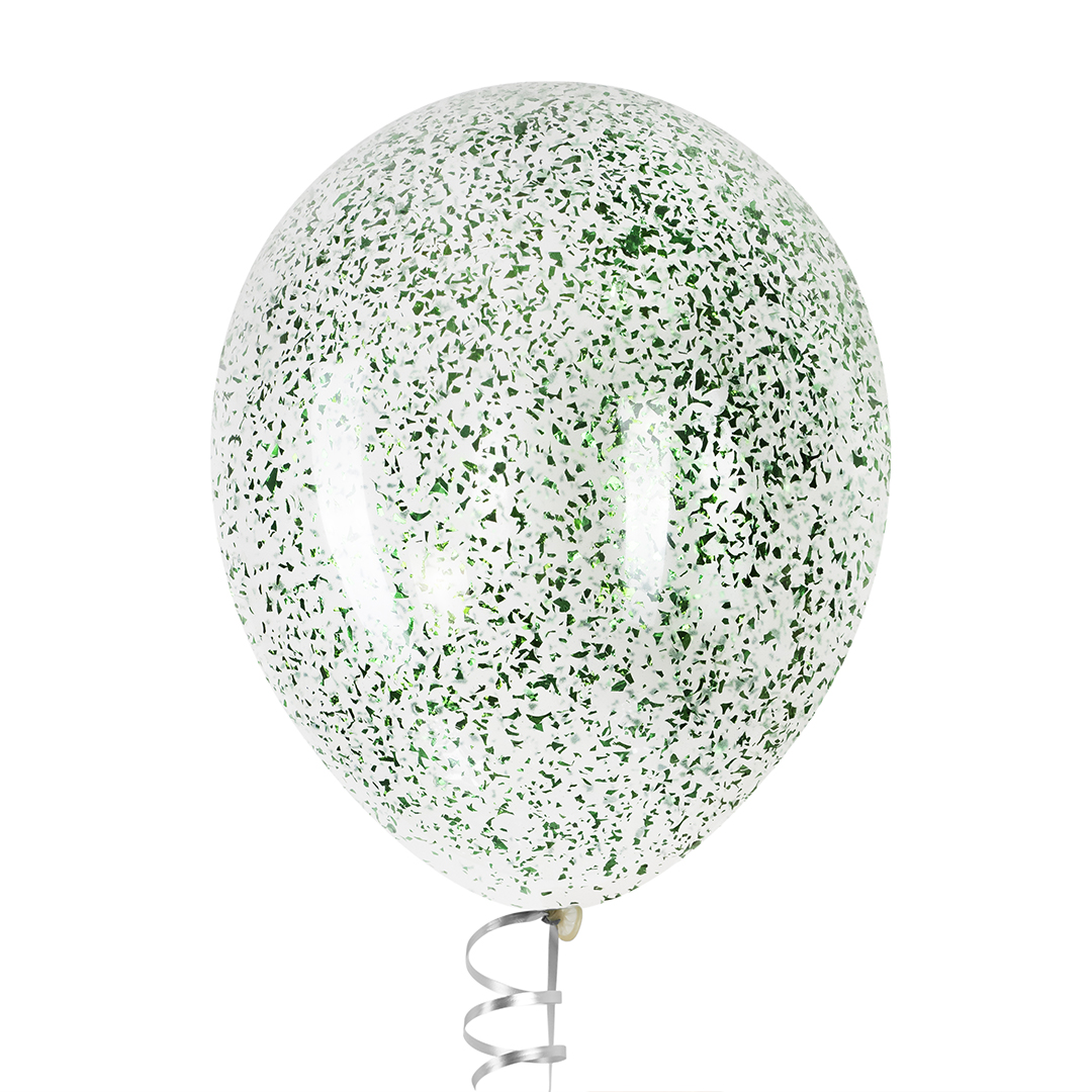 Конфетти дробленые Зеленый, Металлик, 20 г.