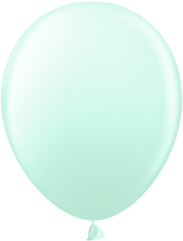 Шар (10''/25 см), Нежная мята, макарунс, 100 шт.