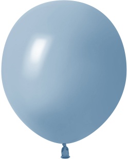 Шар (18''/46 см), Индиго, пастель ретро, 10 шт.