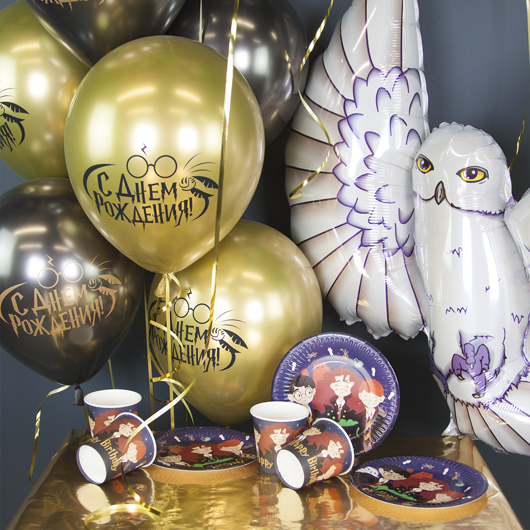 Шар (38''/97 см) Фигура, Полярная сова, 1 шт.