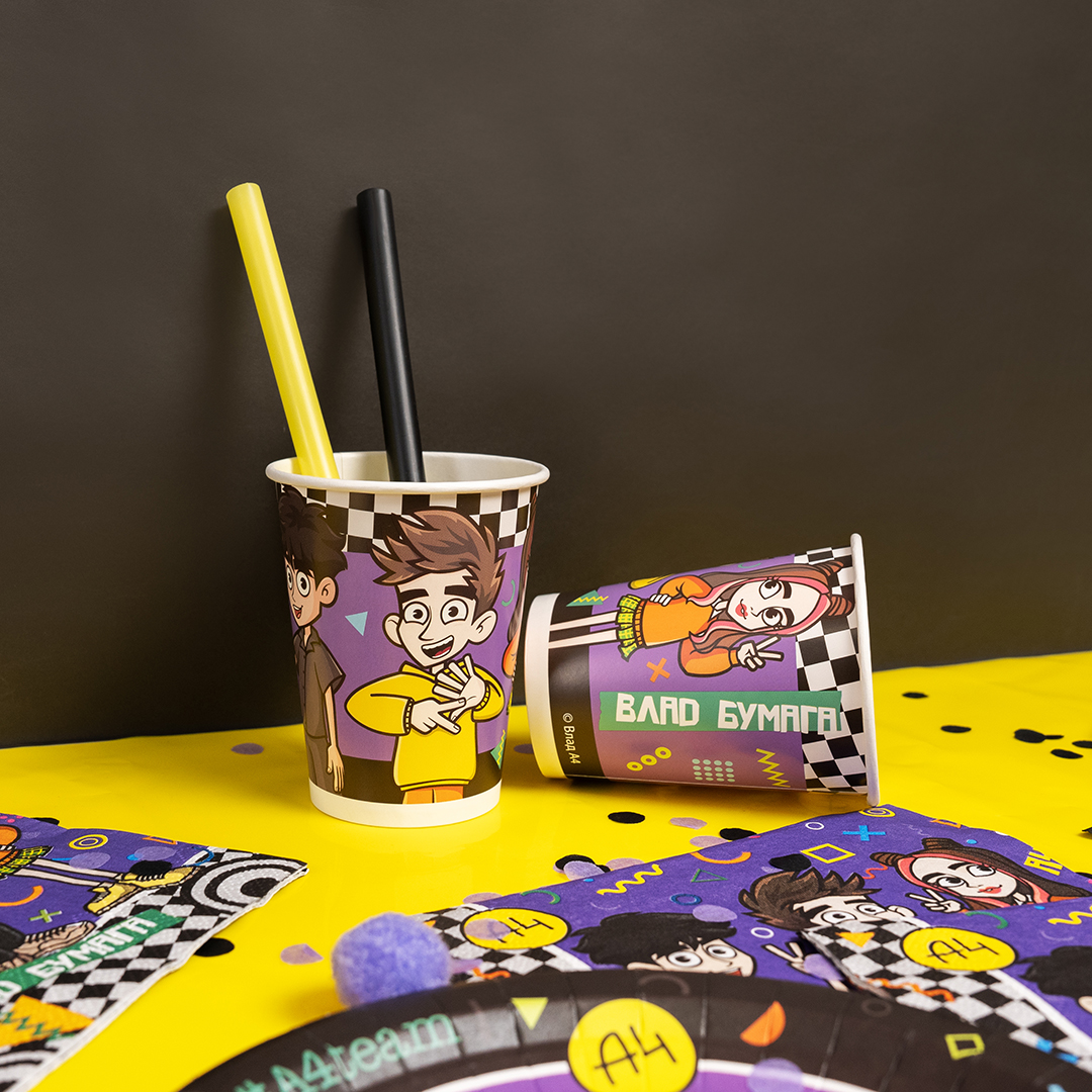 Стаканы (250 мл) Влад А4, 6 шт.