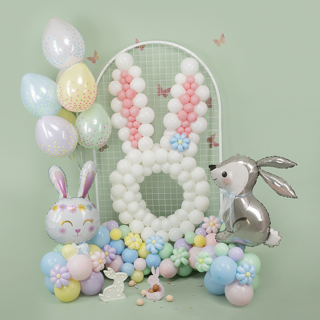 Световая фигура Кролик, 18*24*3,3 см. Белый, 1 шт.