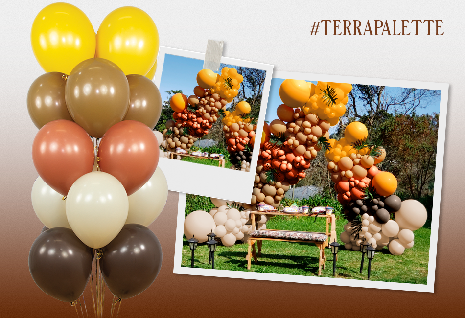 Шар (12''/30 см), Кофе Латте (073), пастель, 12 шт.