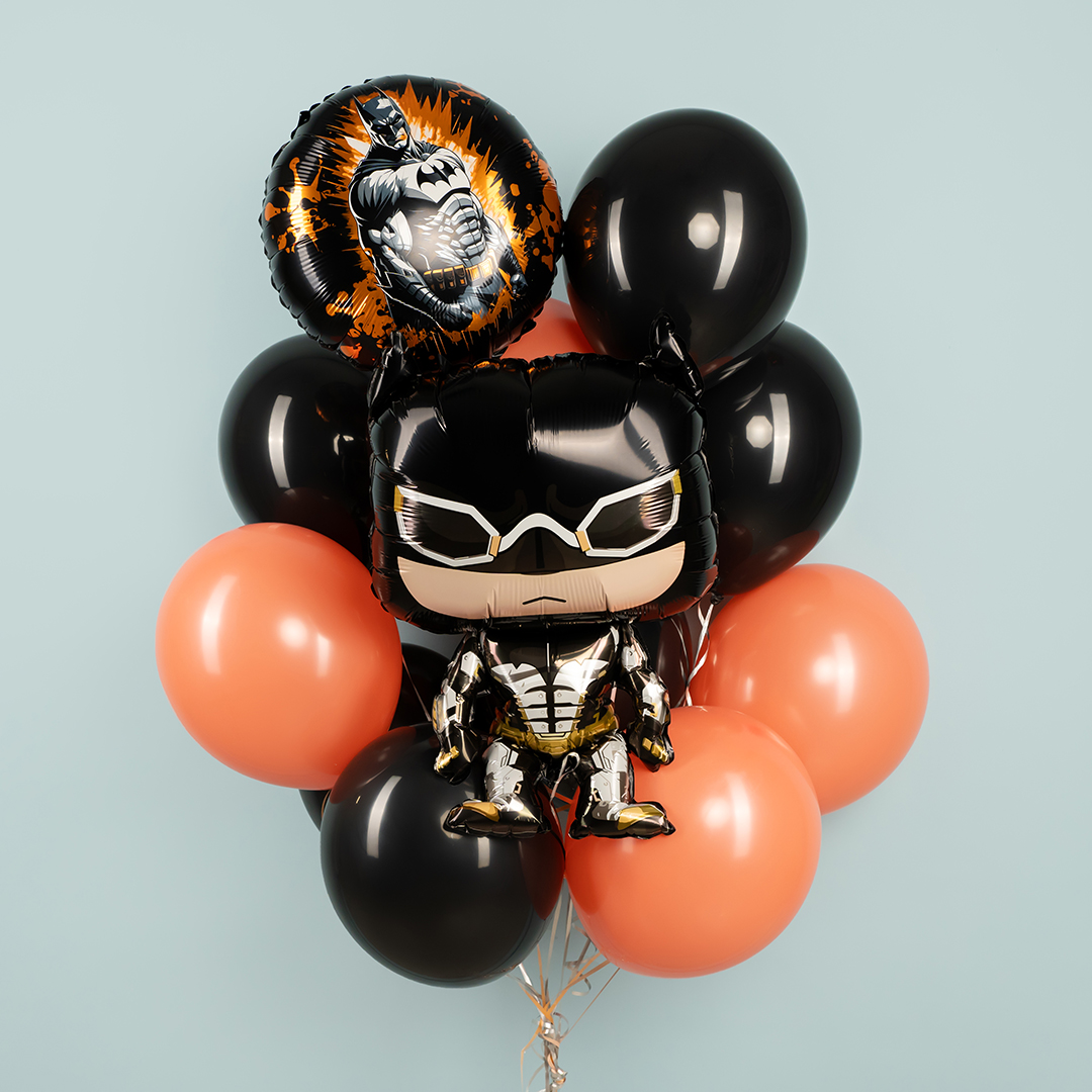 Шар (31''/79 см) Фигура, Бэтмен, 1 шт. в уп.