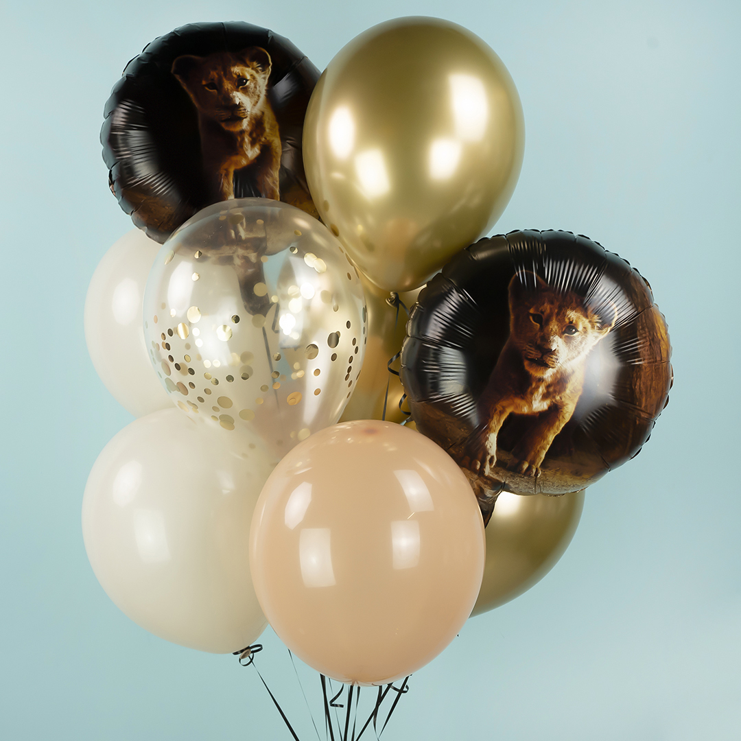 Шар (18''/46 см) Круг, Львенок, 1 шт.