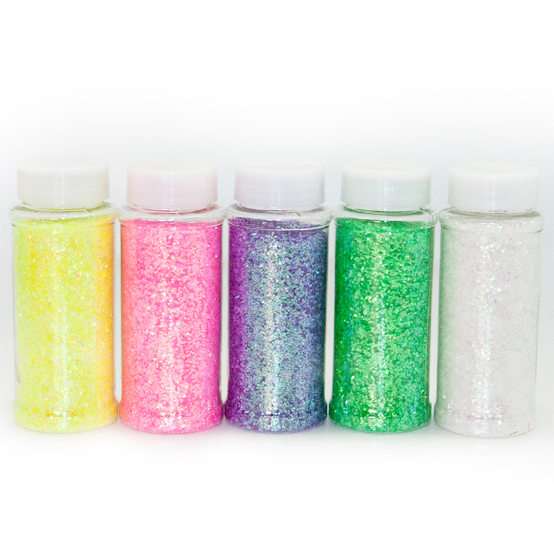 Конфетти фольга Шестиугольники, Желтый, Перламутр, 0,1 см, 90 г.