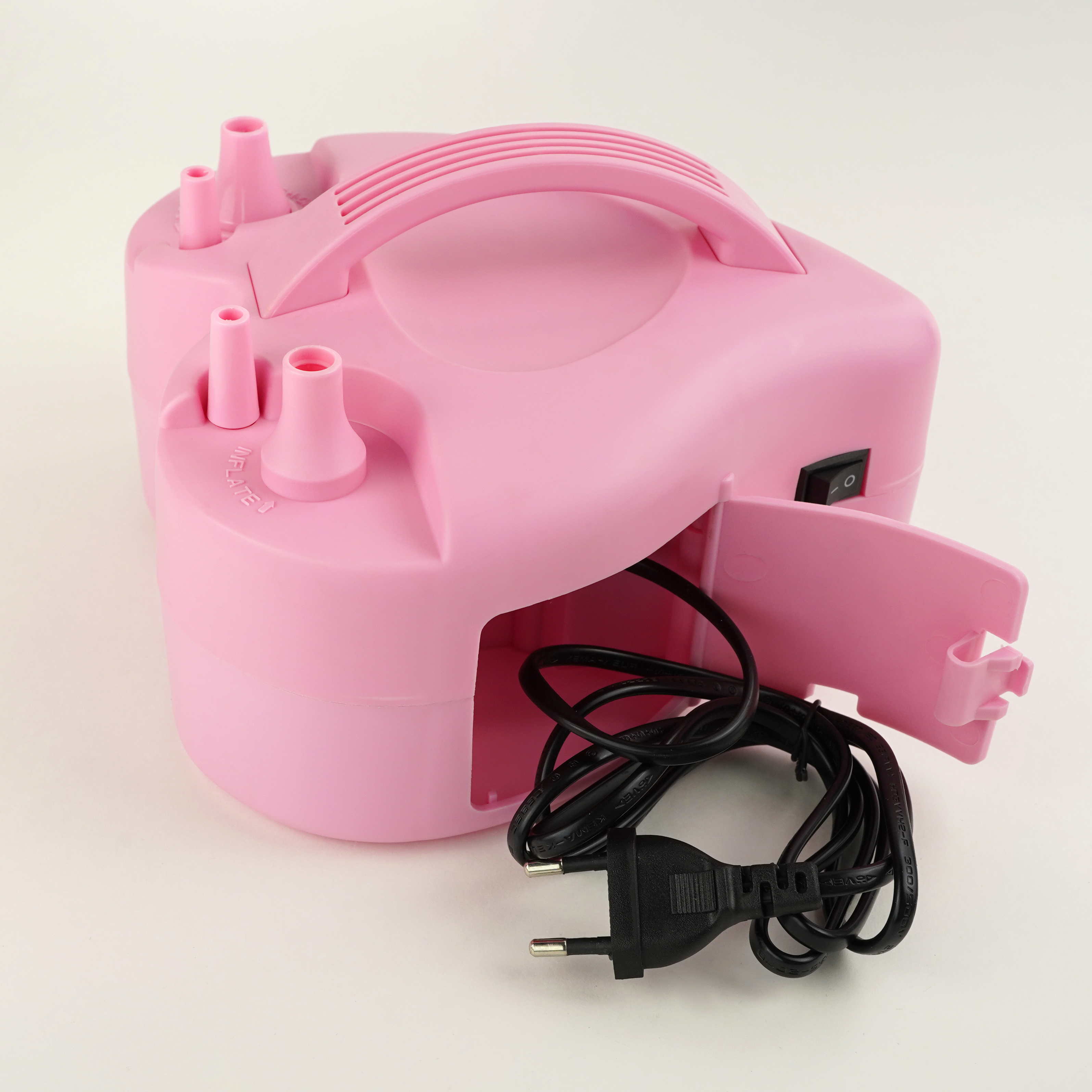 Компрессор, Нежное сердце, Светло-розовый, 600 ватт, 1 шт.
