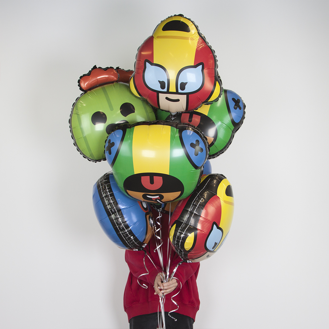 Шар (22''/56 см) Фигура, Game Party, Дизайн №2, 1 шт.