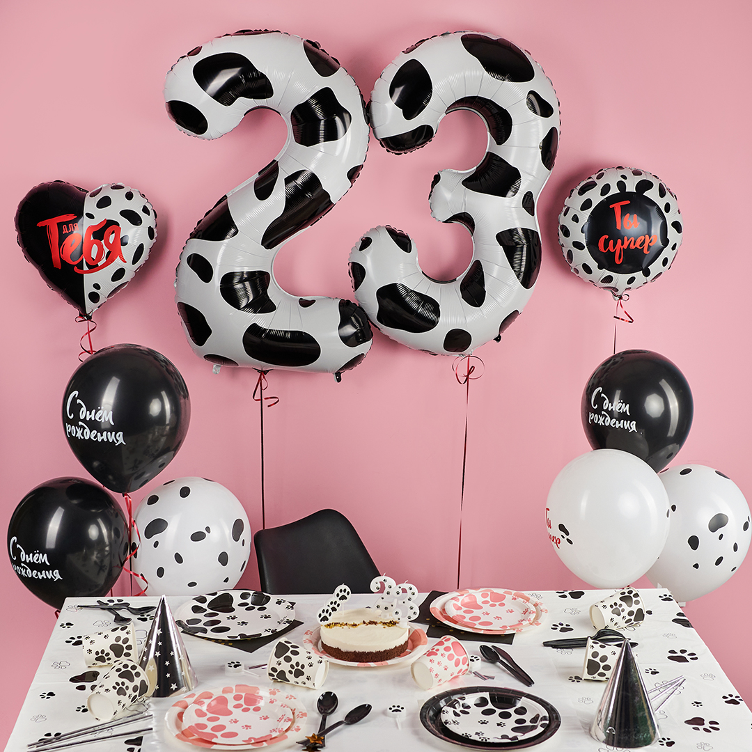 Свеча Цифра, 2 Лапки, 8 см, 1 шт. с держат.