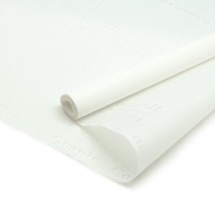 Упаковочная матовая пленка 45мкм (0,6*8,5 м) Принт, Белый, 1 шт.