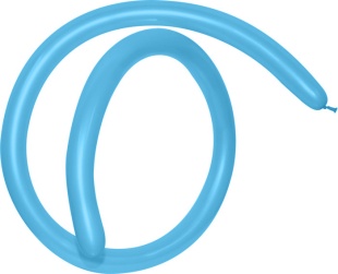 Шар (1''/3 см) ШДМ, Голубой (040), пастель, 100 шт.