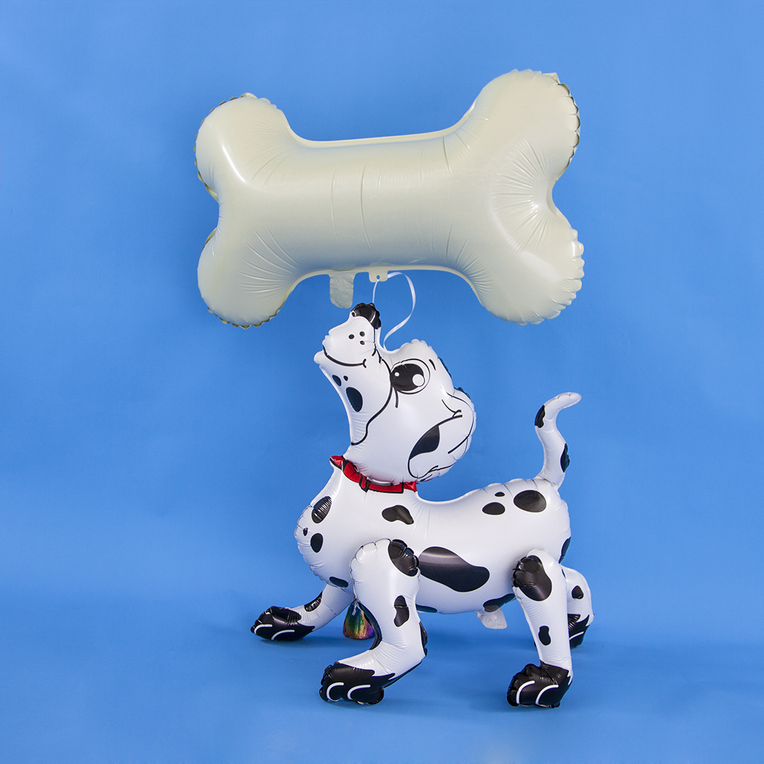 Шар (30''/76 см) Фигура, Косточка для щенка, 1 шт.