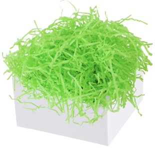 Наполнитель для коробок, пергамент, Салатовый, 50 г.