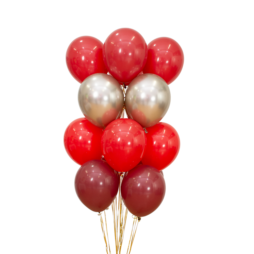 Шар (12''/30 см), Королевский красный (016), пастель, 12 шт. Шар (12''/30 см), Королевский красный (016), пастель, 12 шт.