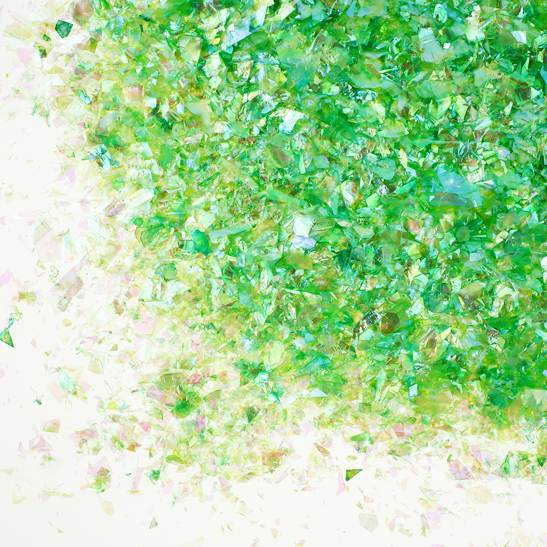 Конфетти дробленые Зеленый, Хамелеон, 20 г.
