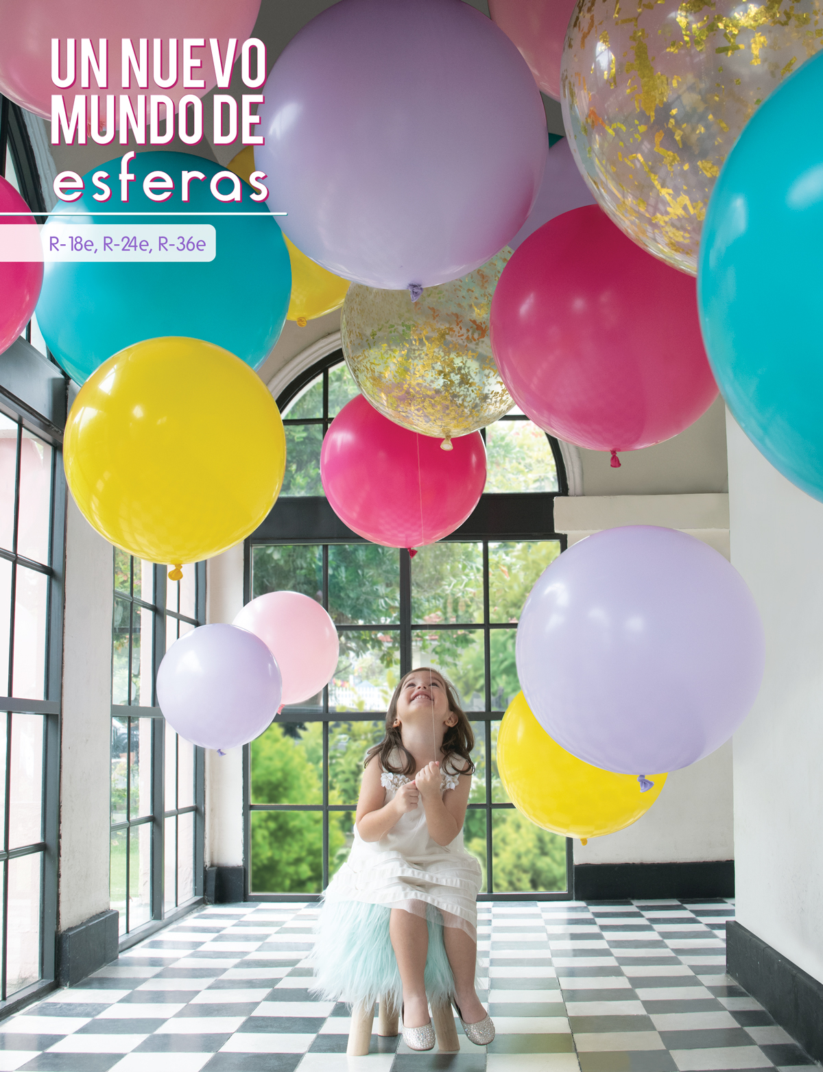 Шар (24''/61 см), Желтый (020), пастель, 3 шт.