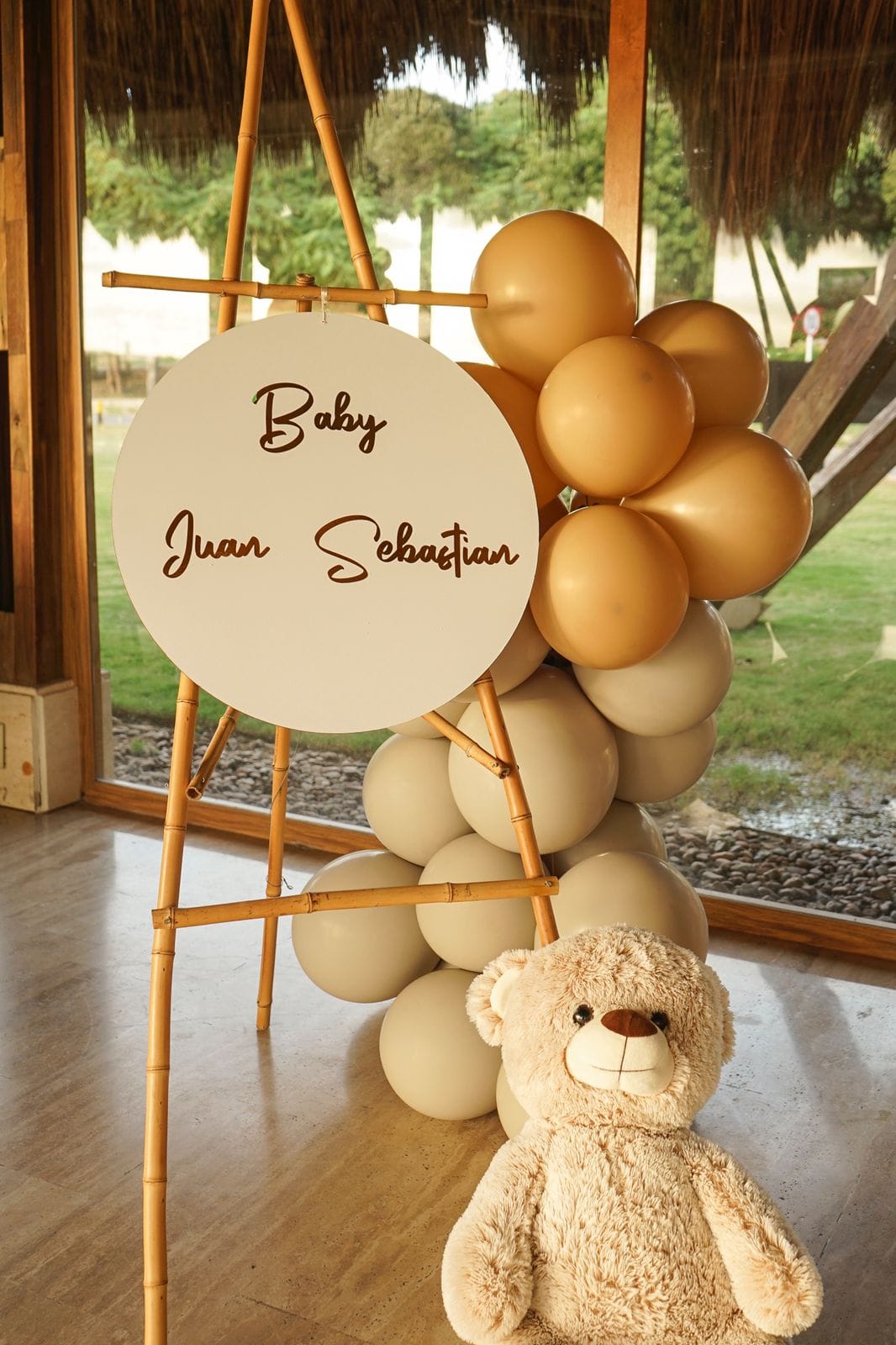 Шар (12''/30 см), Кофе Латте (073), пастель, 12 шт.