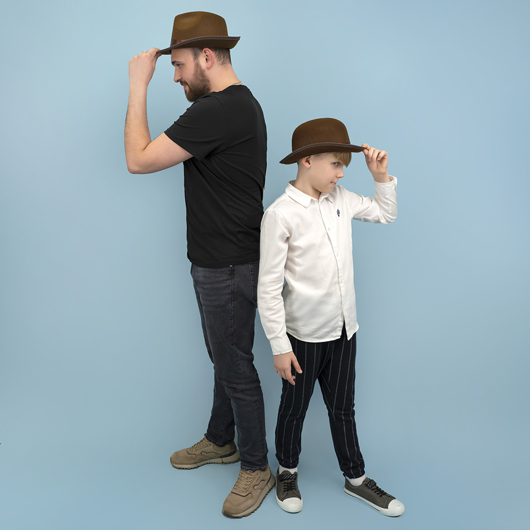 Шляпа Котелок, фетр, Коричневый, 56-58 разм., 1 шт. 