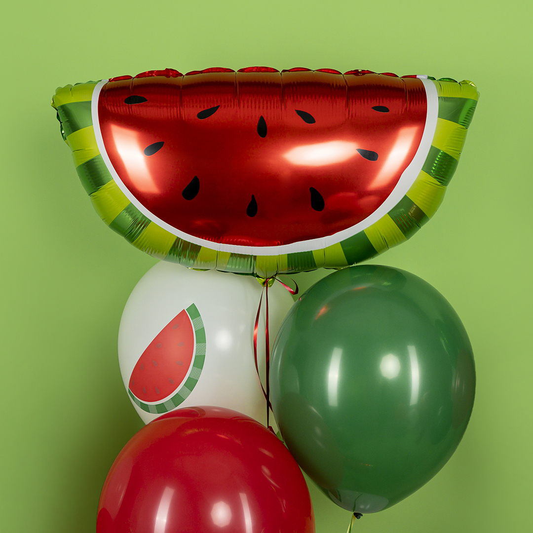 Шар (26''/66 см) Фигура, Долька арбуза, 1 шт.