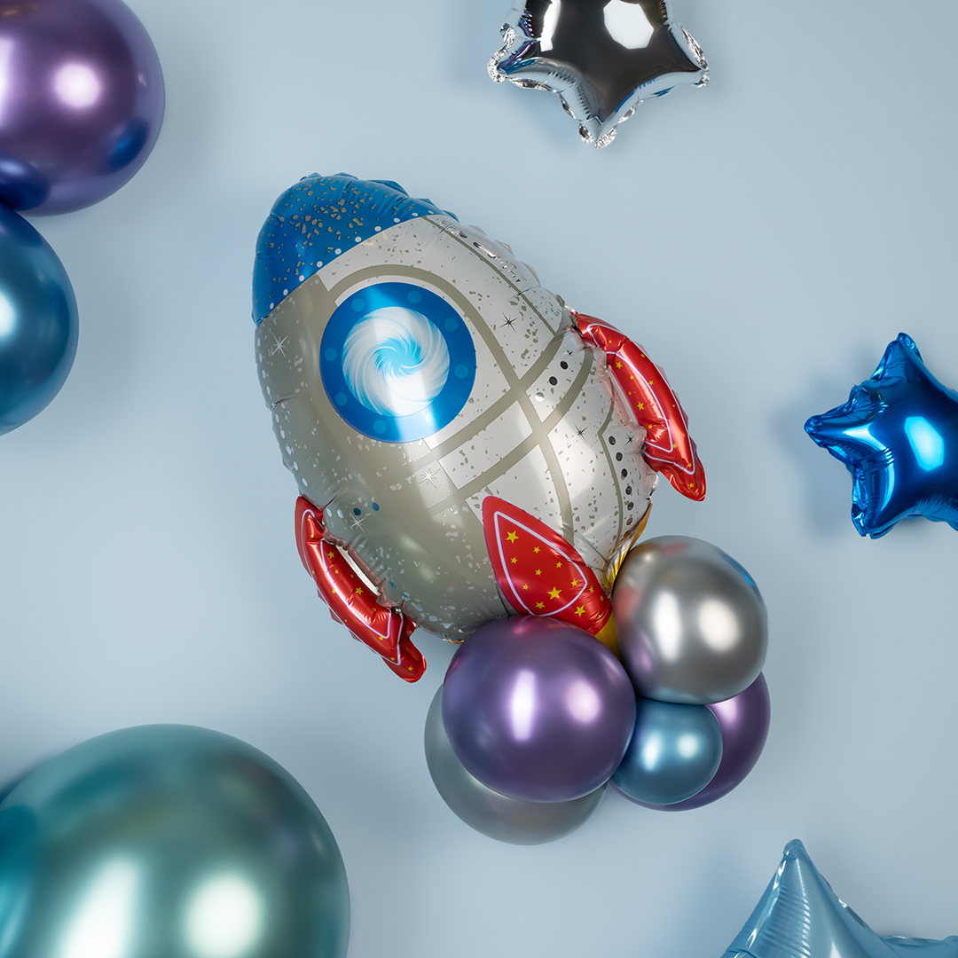 Шар (10''/25 см), Фиолетовый, хром, 50 шт.